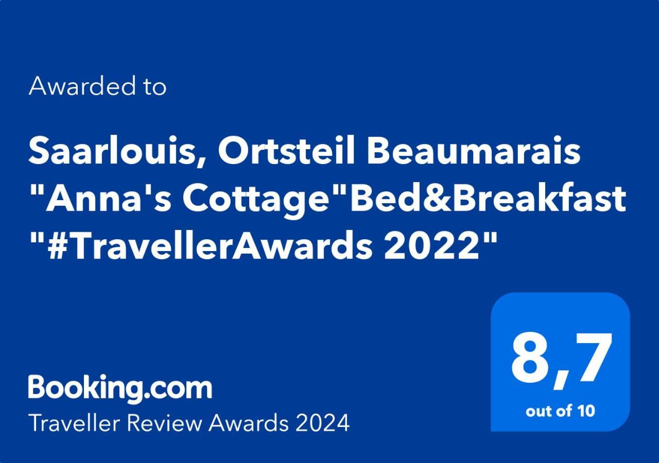 Saarlouis, Ortsteil Beaumarais "Anna'S Cottage"Bed&Breakfast "#Travellerawards 2022" ภายนอก รูปภาพ